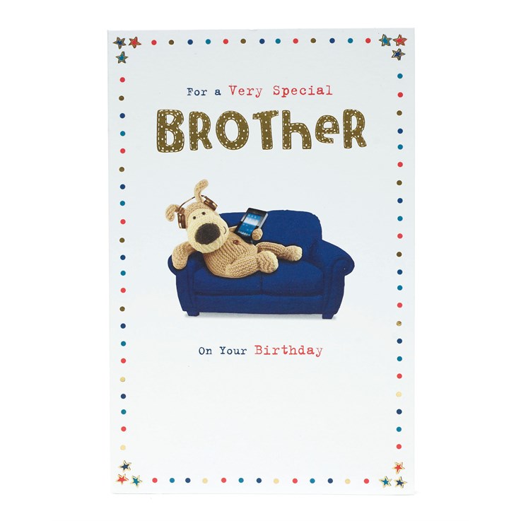 Brother Birthday Card