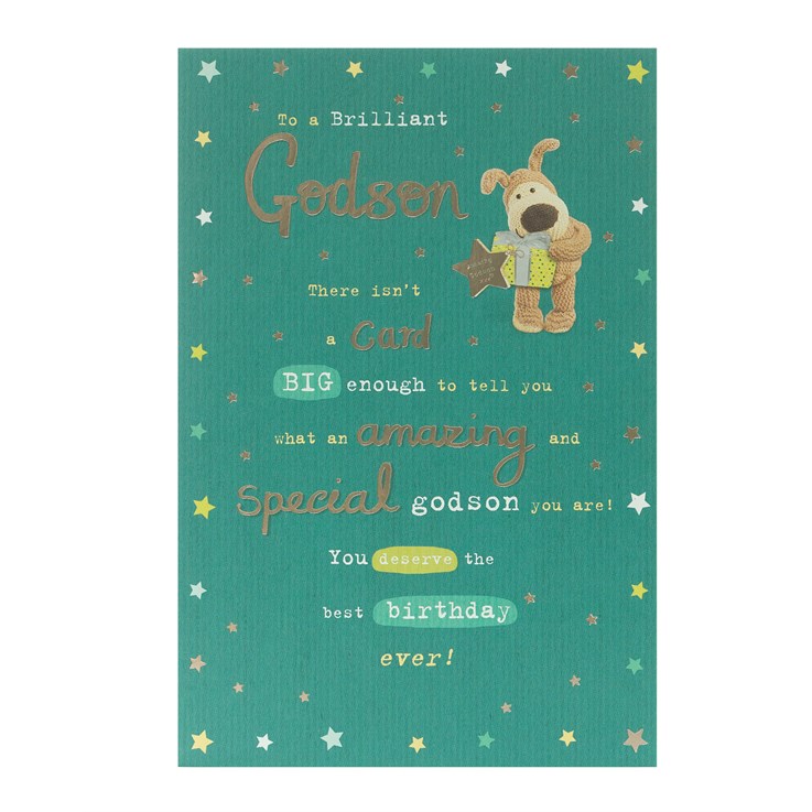 Godson Birthday Card