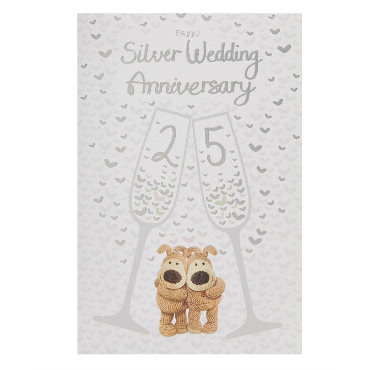 25th Wedding Anniversary Card