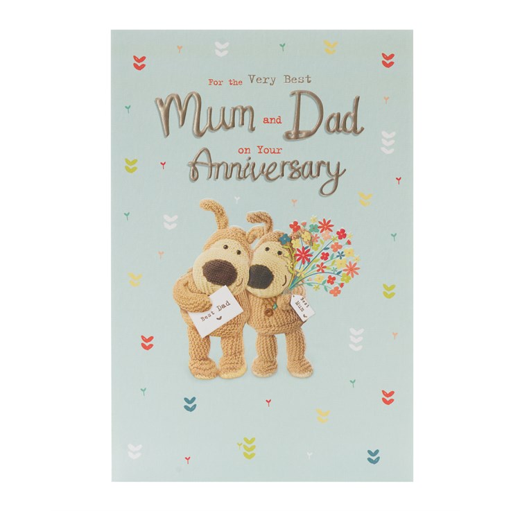 Mum & Dad Wedding Anniversary Card