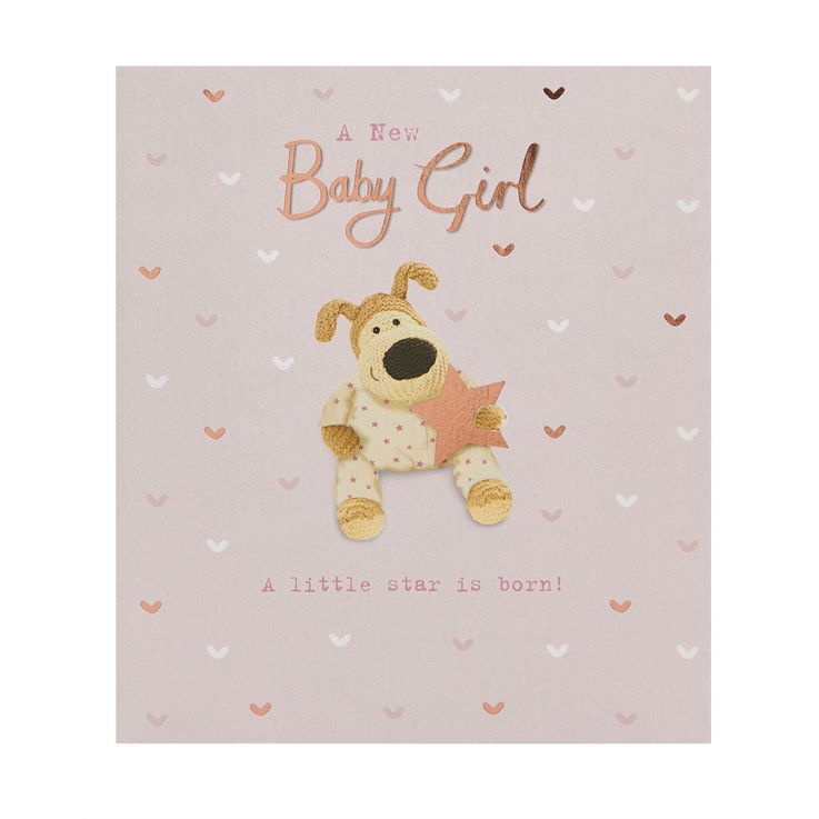 Girl Birth Congratulations Card