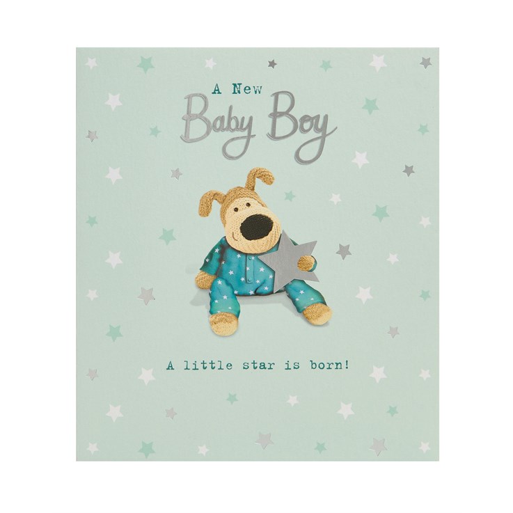 Boy Birth Congratulations Card