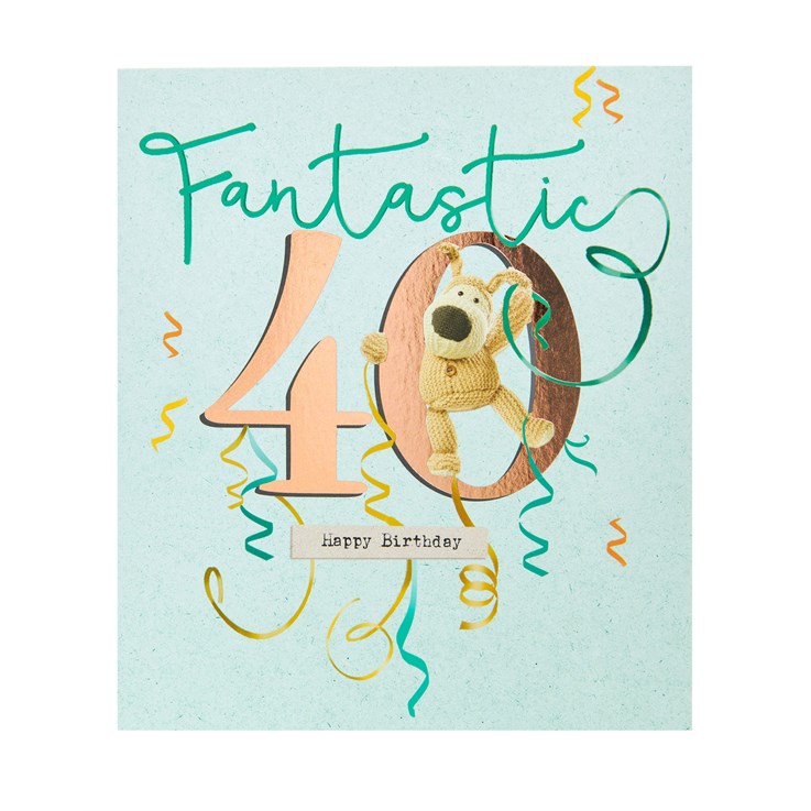 40th Birthday Card