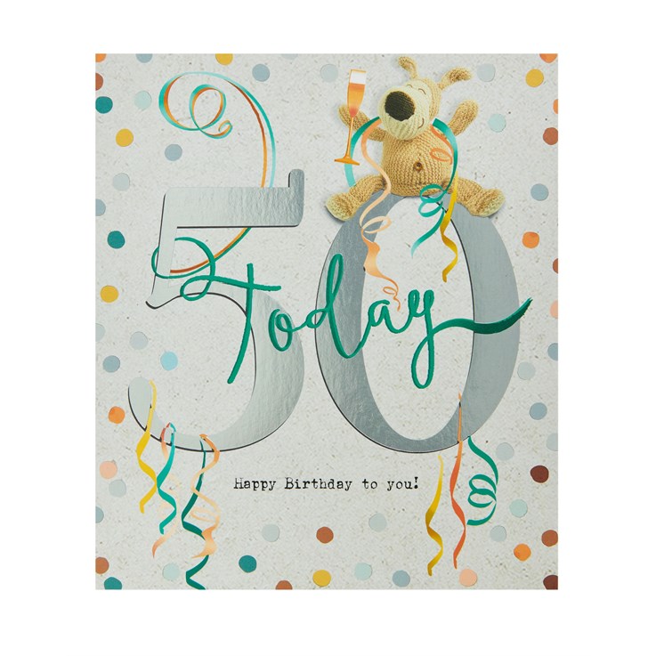 50th Birthday Card