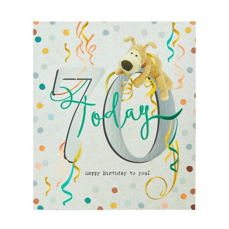 70th Birthday Card