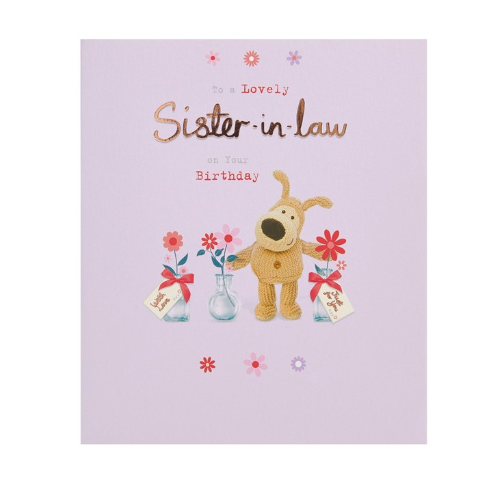 Sister In Law Birthday Card