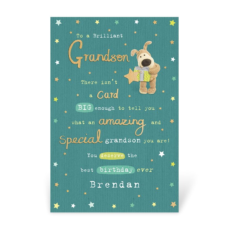 Grandson Birthday Card