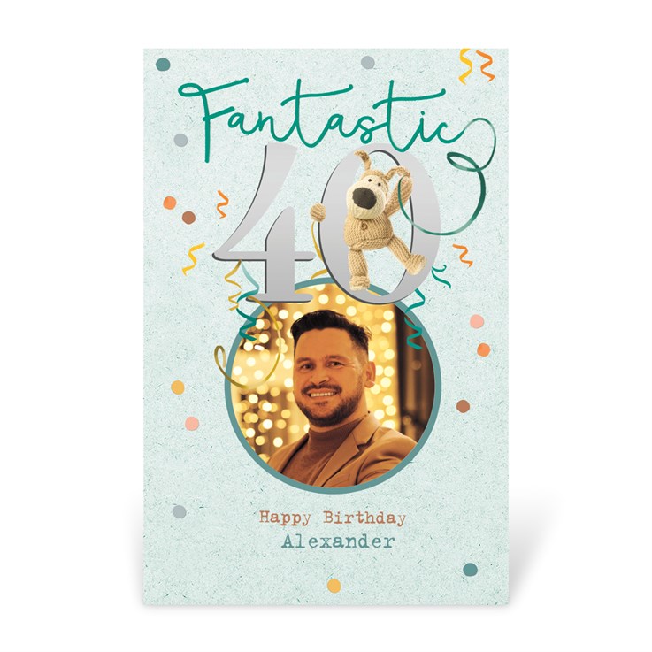 40th Birthday Card