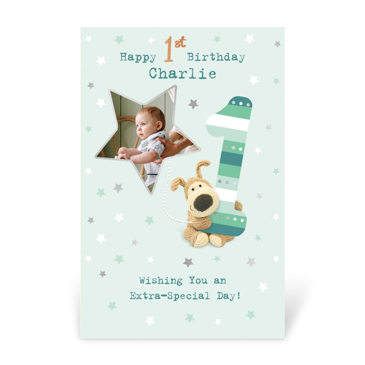 Birthday 1st Boy Card