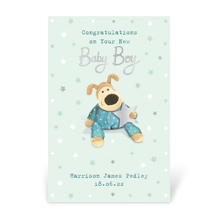 Baby Boy Card