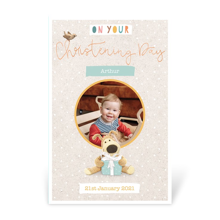 Baby Christening Card