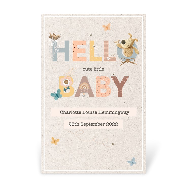 Baby Birth Congrats Card